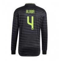 Dres Real Madrid David Alaba #4 Rezervni 2022-23 Dugi Rukav